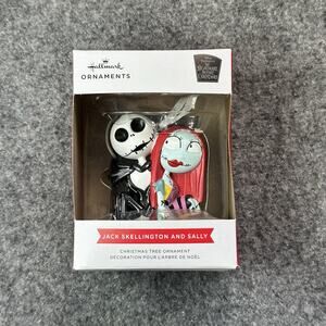 2021 Hallmark Red Box Nightmare Before Christmas JACK SKELLINGTON, SALLY NEW NIB
